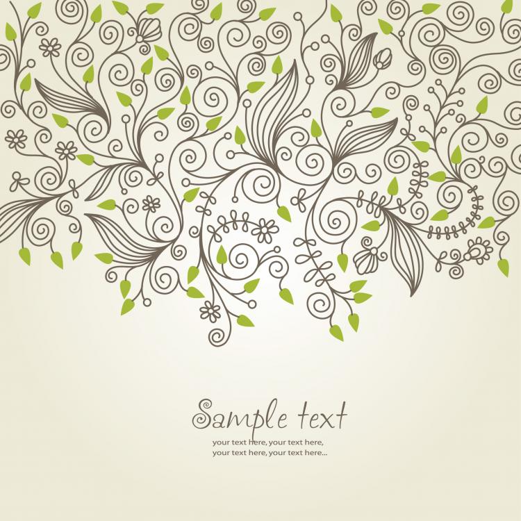free vector Classical pattern background 04 vector